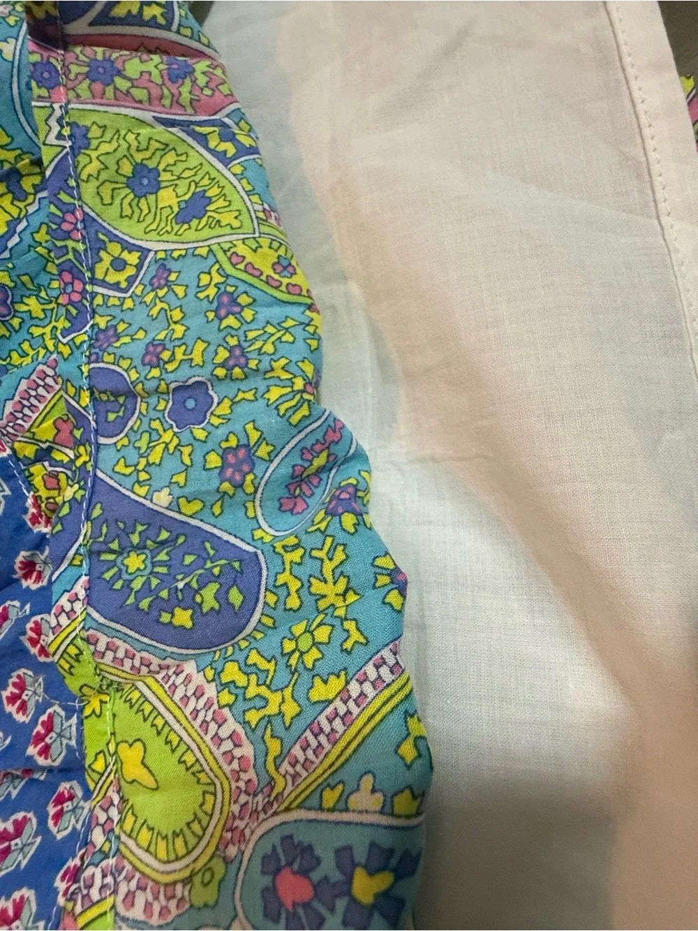 Ralph Lauren Girls’ Patchwork Floral & Paisley Cotton Skirt - Size 10 NWT